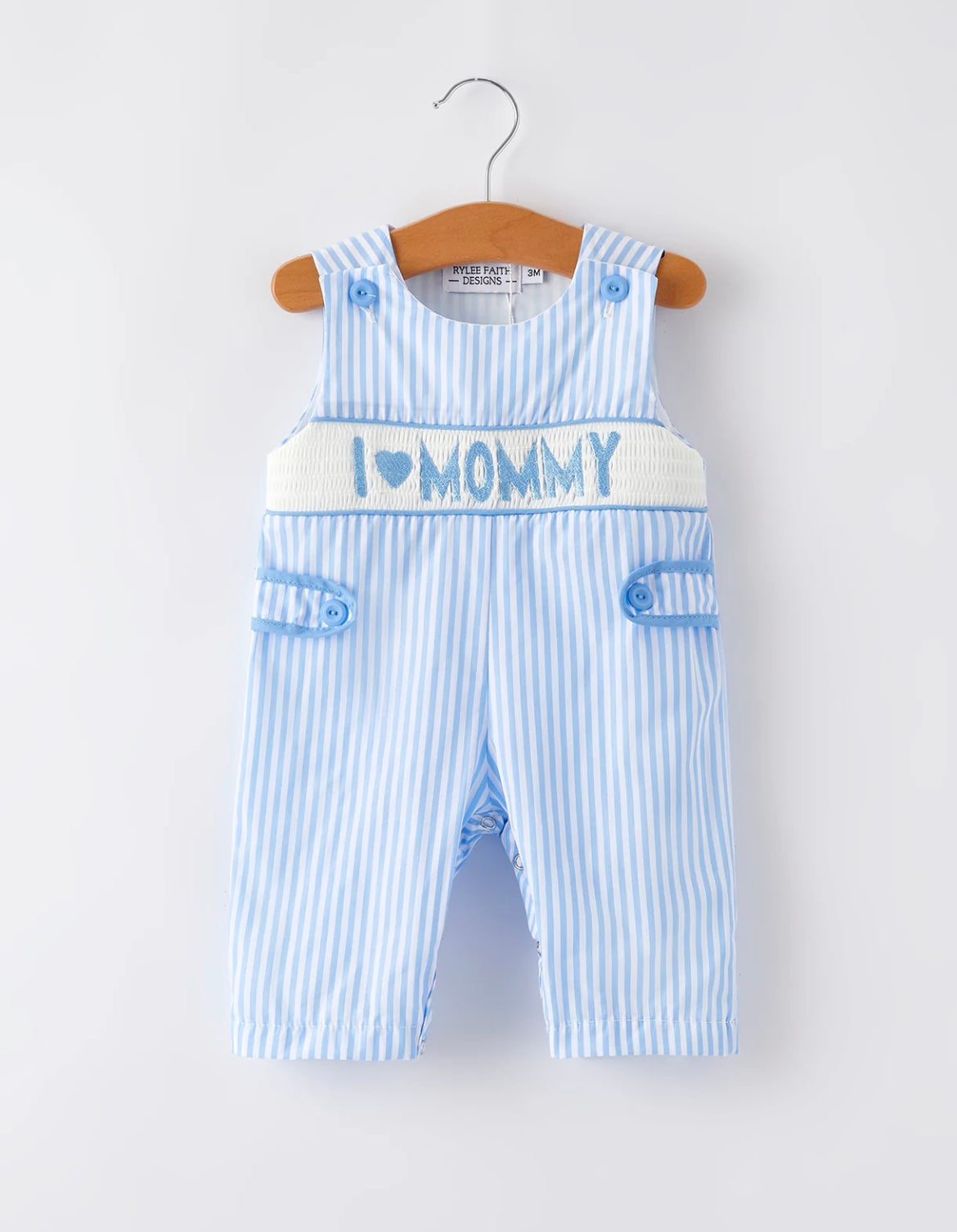 I 🤍 Mommy Boys Romper