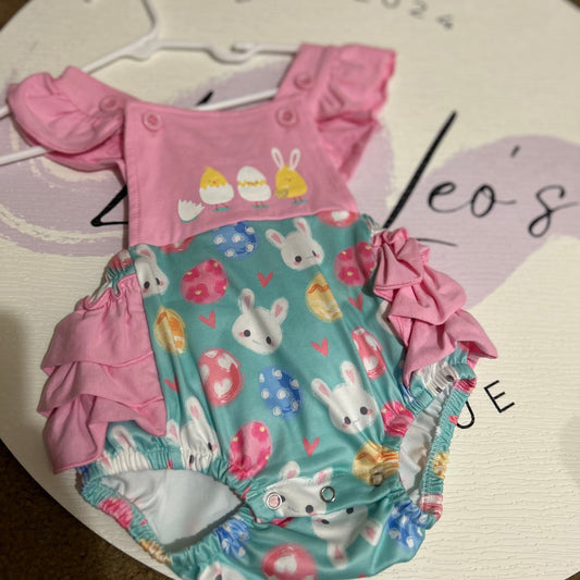 Blue & Pink Easter Onsie