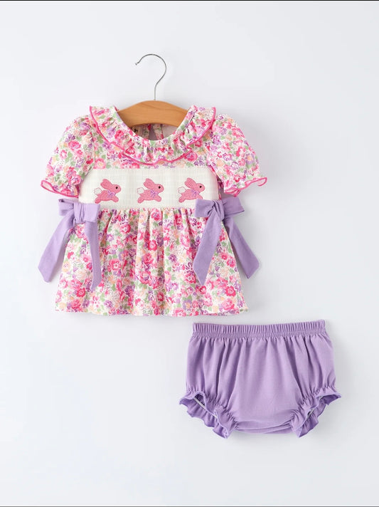Purple/Pink Bloomer Set